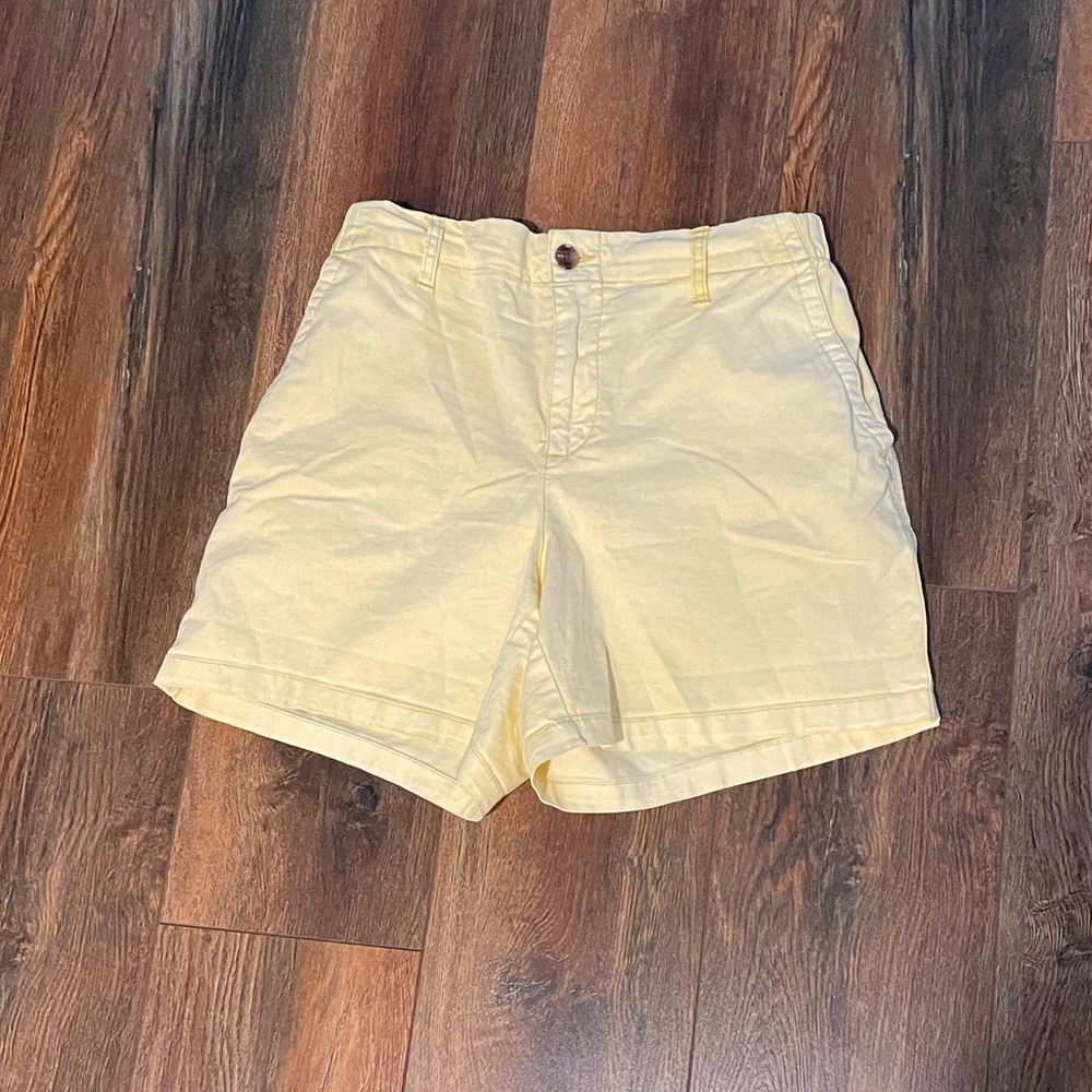 Old navy yellow shorts NWOT